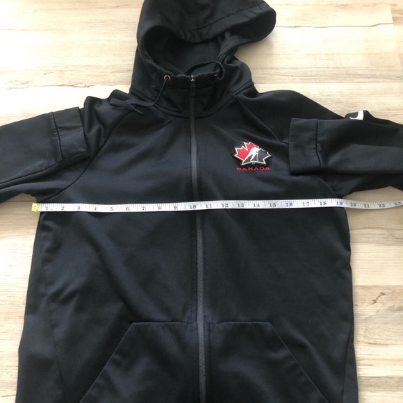 Nike Black Zip-Up Sweater with Logo - Picture 6 of 7